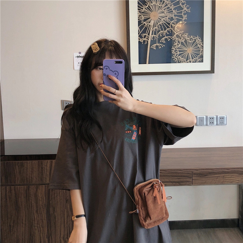 Floral Loose Fit Short Sleeve T-shirt