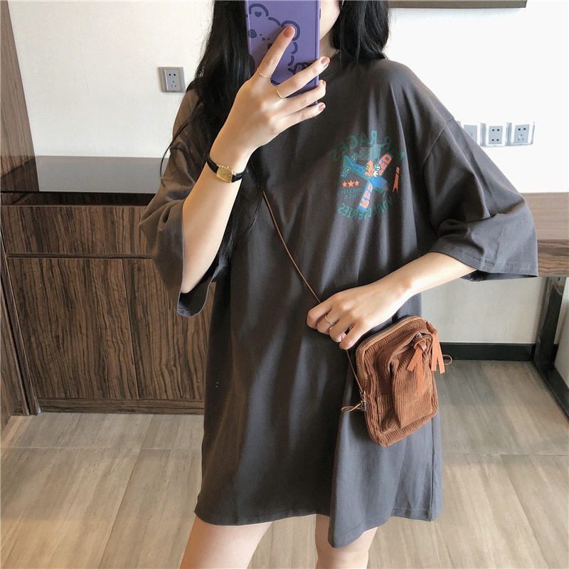 Floral Loose Fit Short Sleeve T-shirt