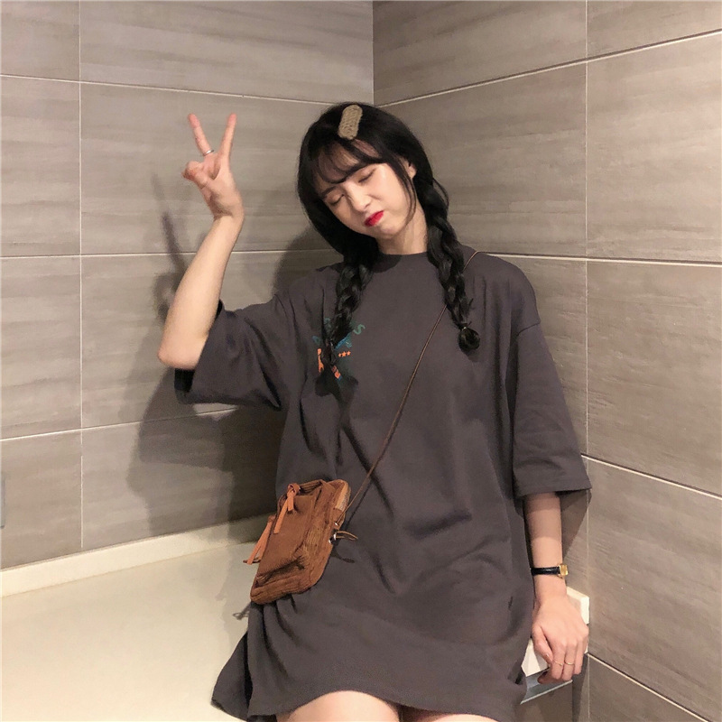 Floral Loose Fit Short Sleeve T-shirt