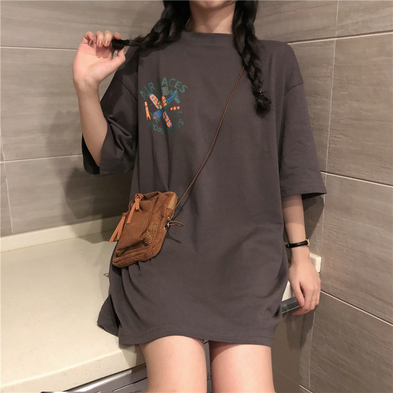 Floral Loose Fit Short Sleeve T-shirt