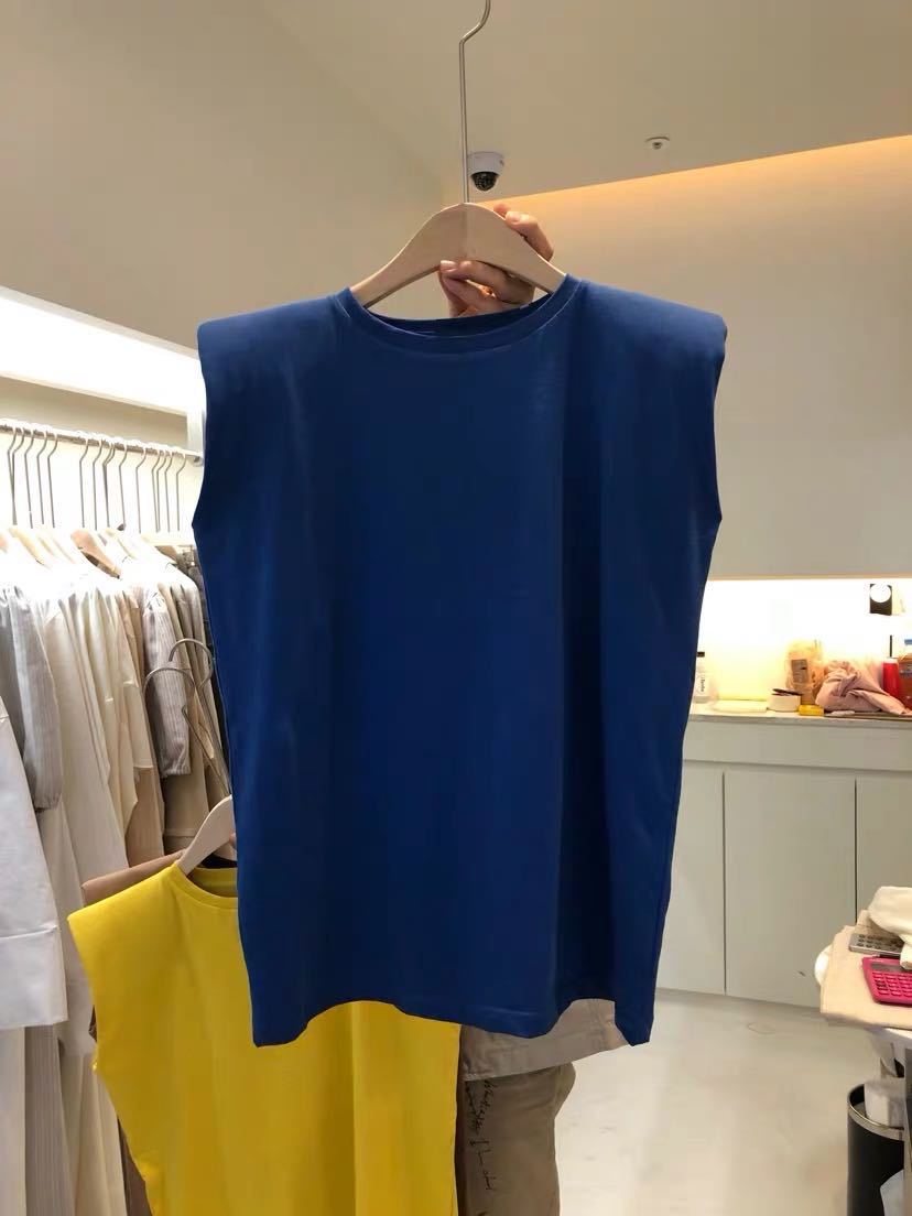 Sleeveless Round Neck Summer Top