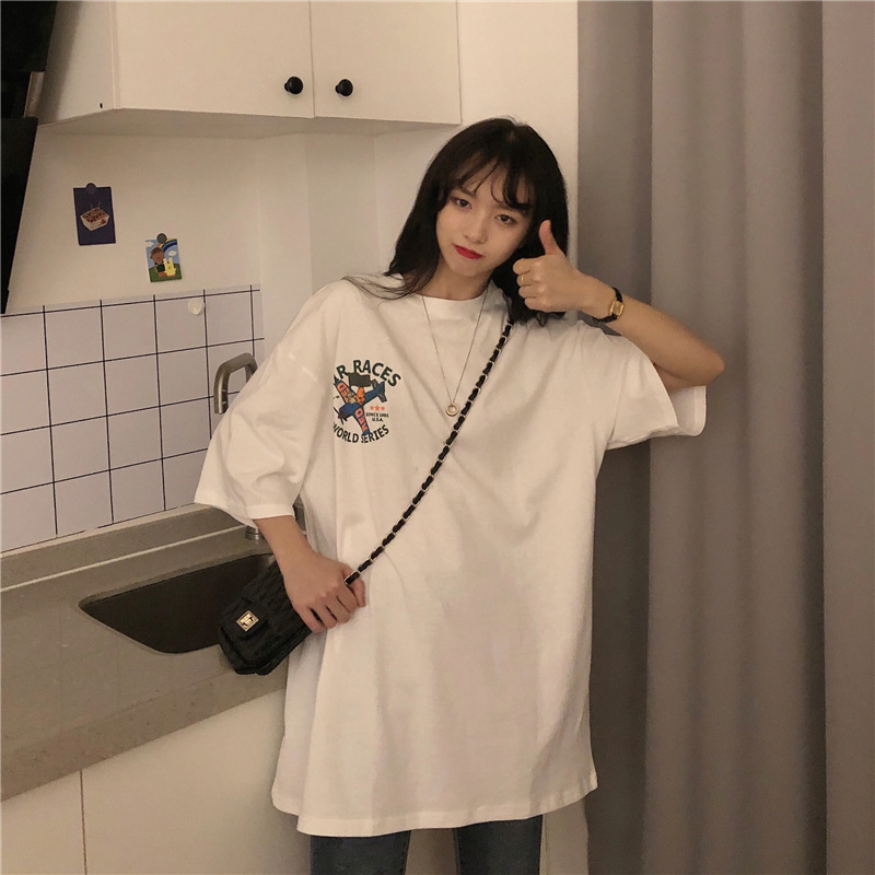 Floral Loose Fit Short Sleeve T-shirt