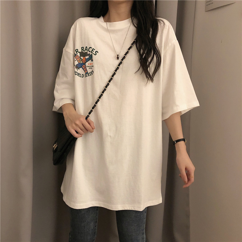 Floral Loose Fit Short Sleeve T-shirt
