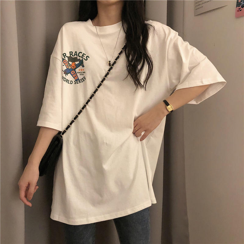 Floral Loose Fit Short Sleeve T-shirt