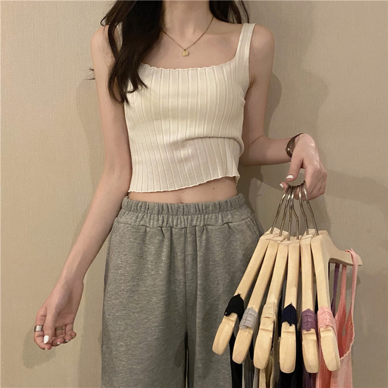 Korean Knit Crop Top