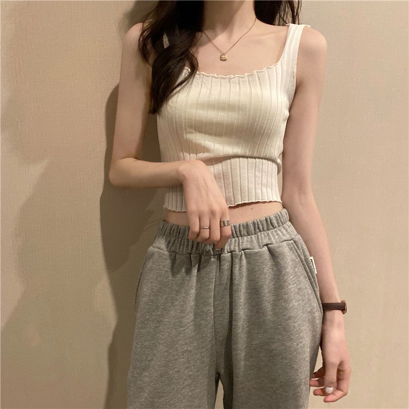 Korean Knit Crop Top