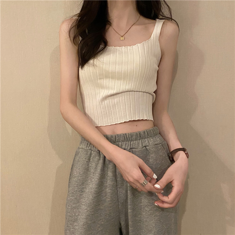 Korean Knit Crop Top