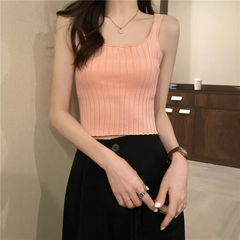Korean Knit Crop Top