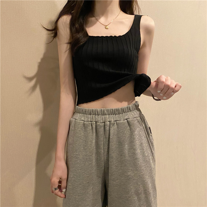 Korean Knit Crop Top