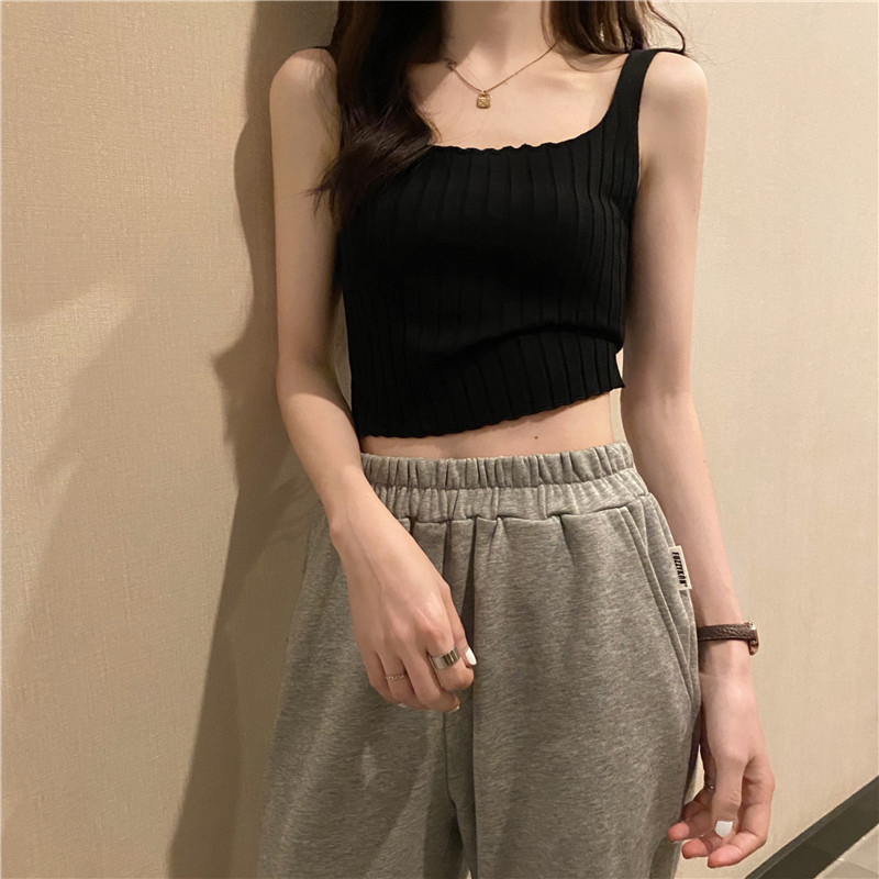 Korean Knit Crop Top