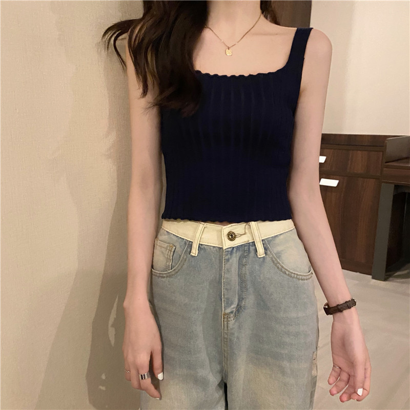 Korean Knit Crop Top