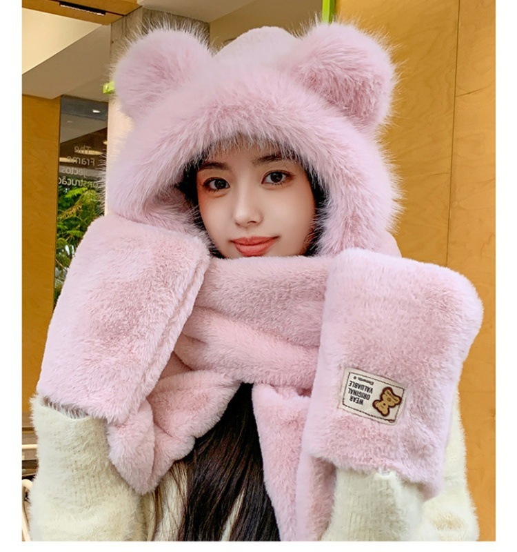 Warm Cute Bear Set