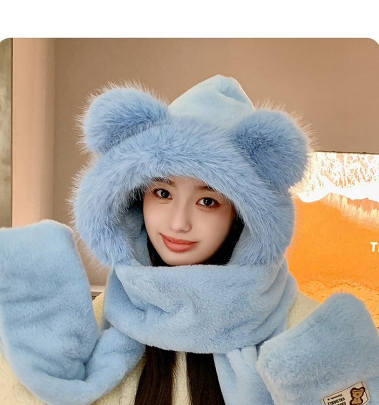 Warm Cute Bear Set