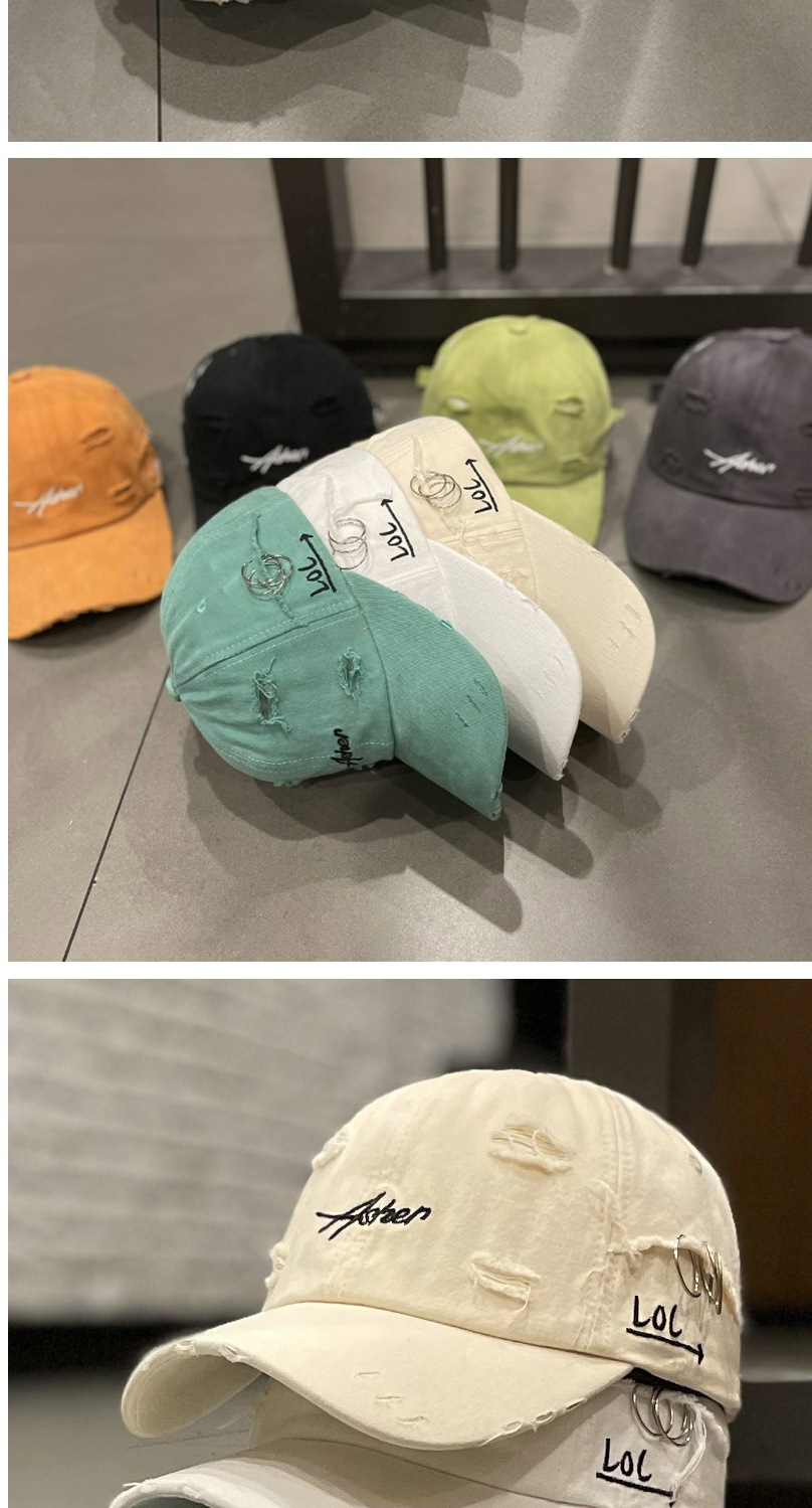 Retro Perforated Women's Baseball Cap