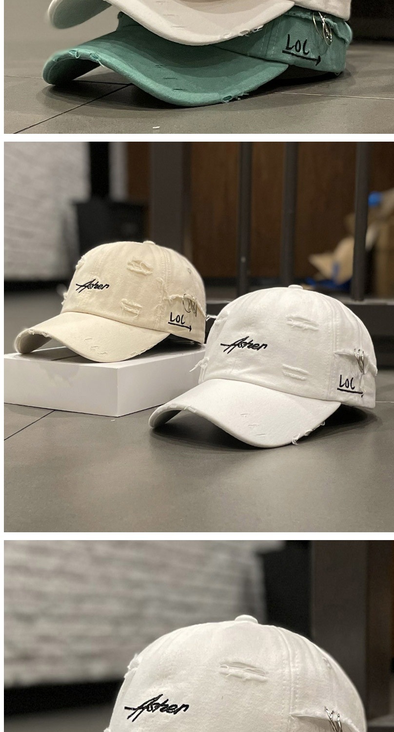 Retro Perforated Women's Baseball Cap