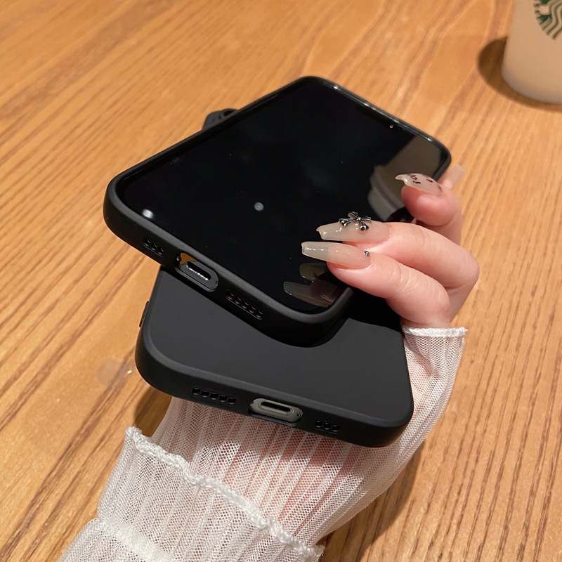 Magnetic Matte Silicone Phone Case