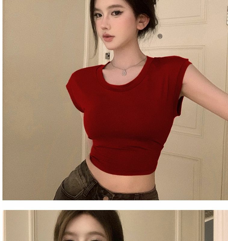 Seductive Black Crop Top