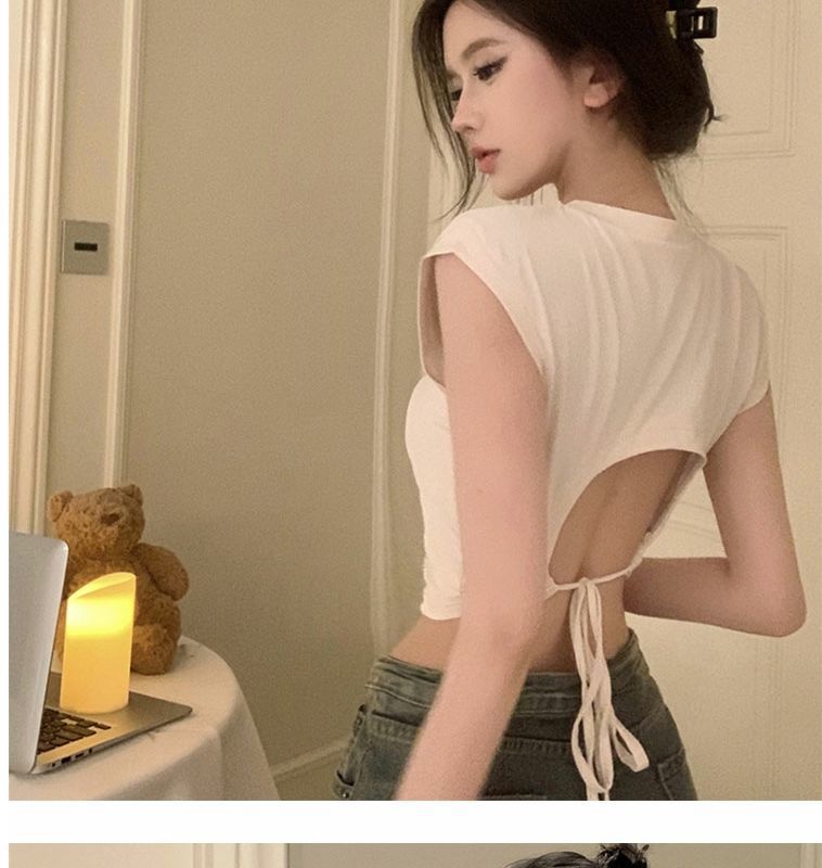 Seductive Black Crop Top