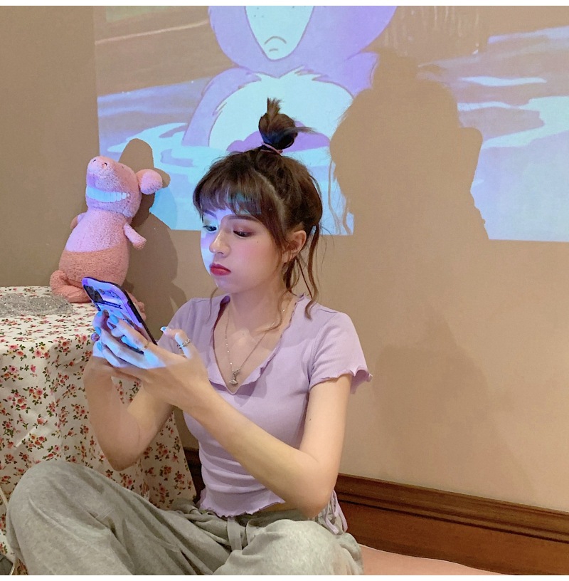 Chic Drawstring Crop Top - Summer