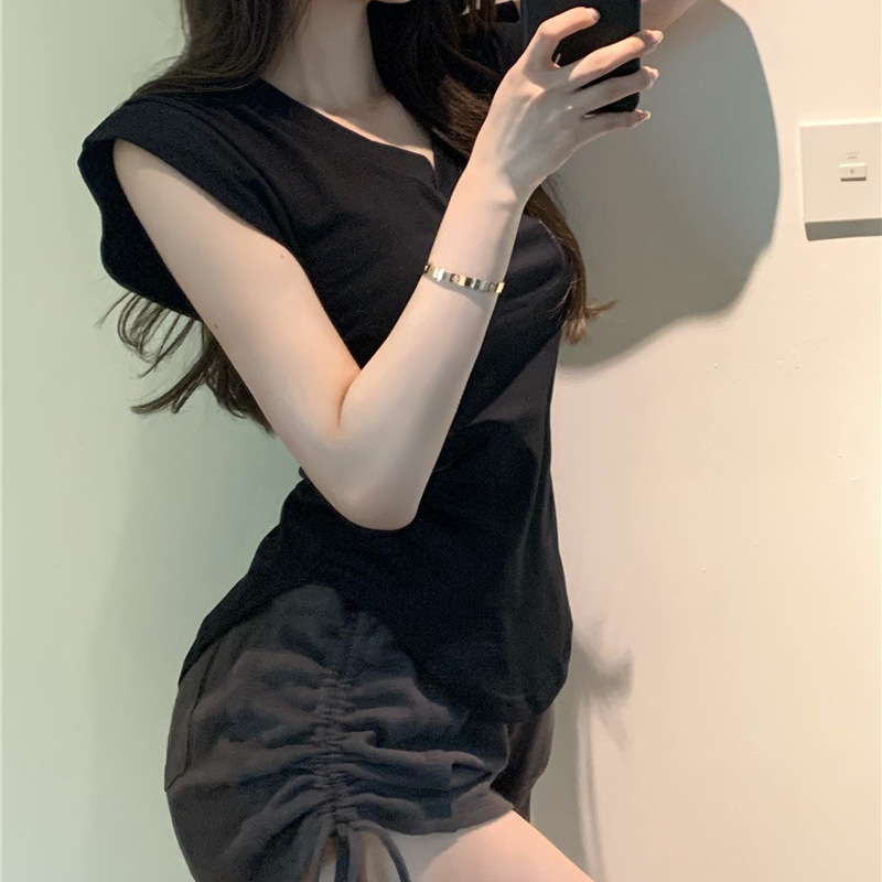 Casual Summer V-Neck T-Shirt