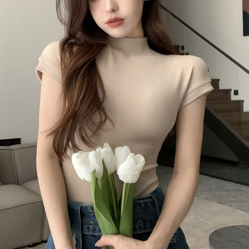 White Slim-fit T-shirt