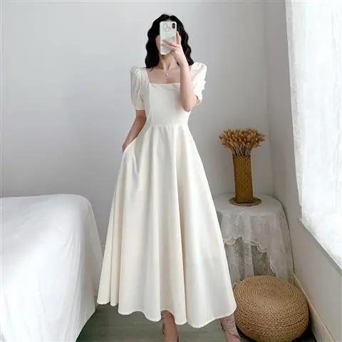 White Hepburn Dress