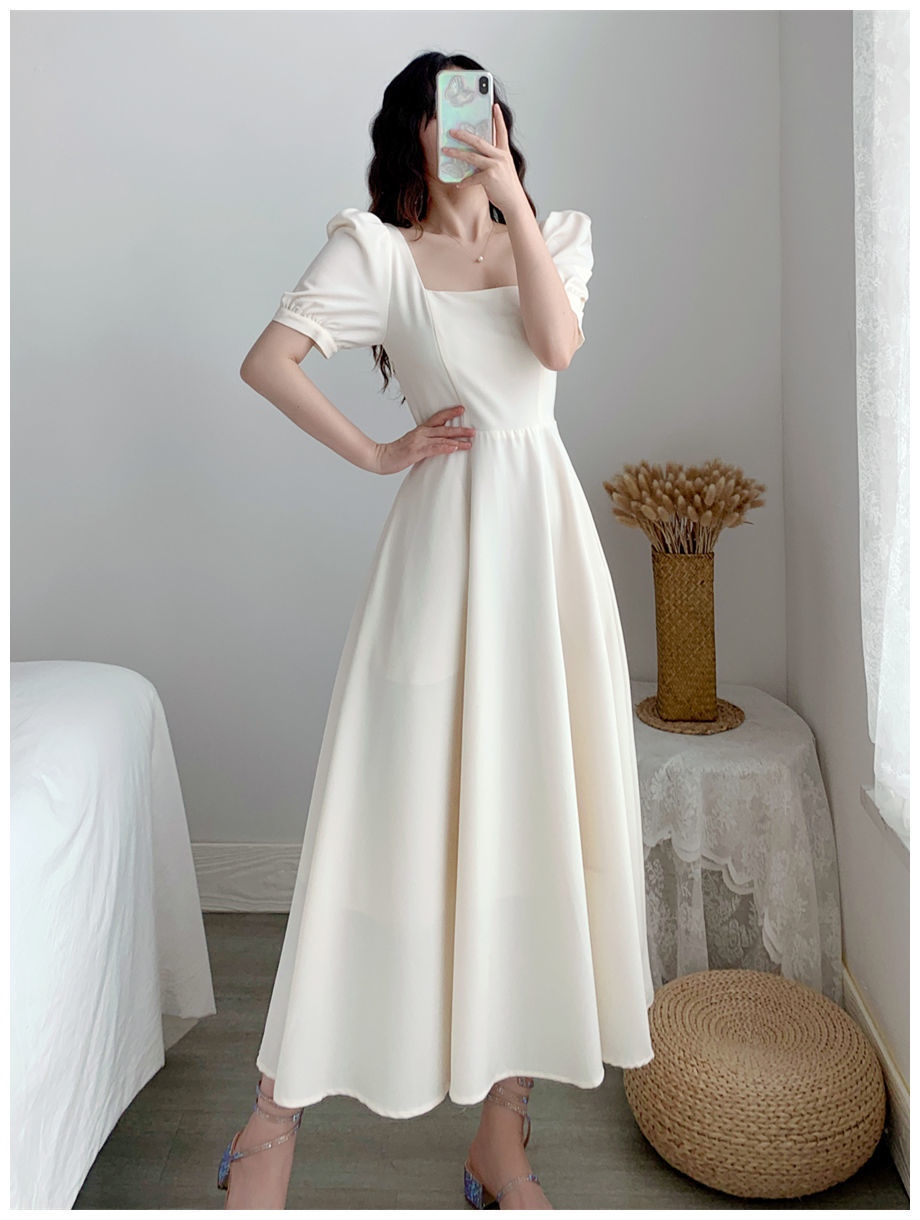 White Hepburn Dress