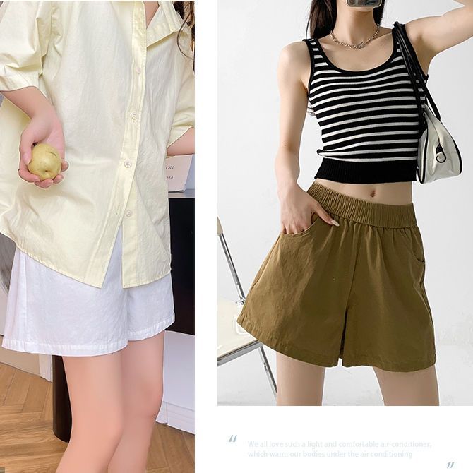 Cotton Summer Women's Short Pants