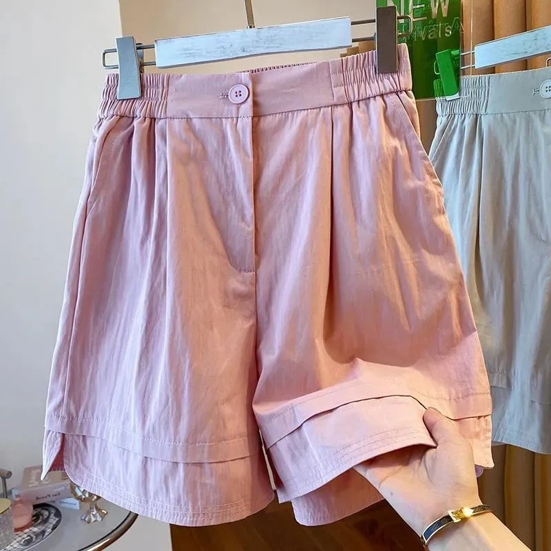 Cotton Summer Casual Breathable Trendy Comfy Slimming Sports Shorts