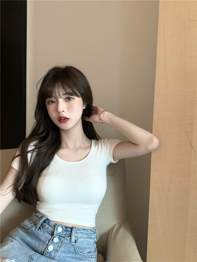 Summer White Crop Top