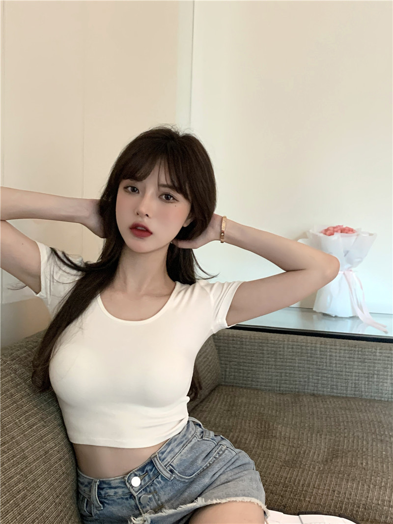 Summer White Crop Top