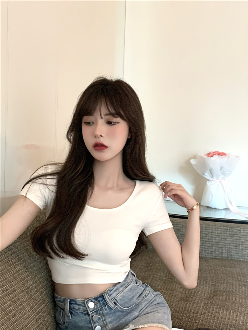 Summer White Crop Top