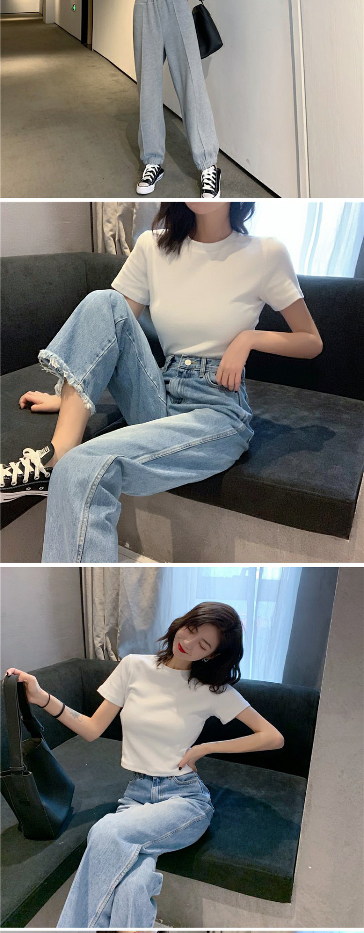 White Short Sleeve T-Shirt