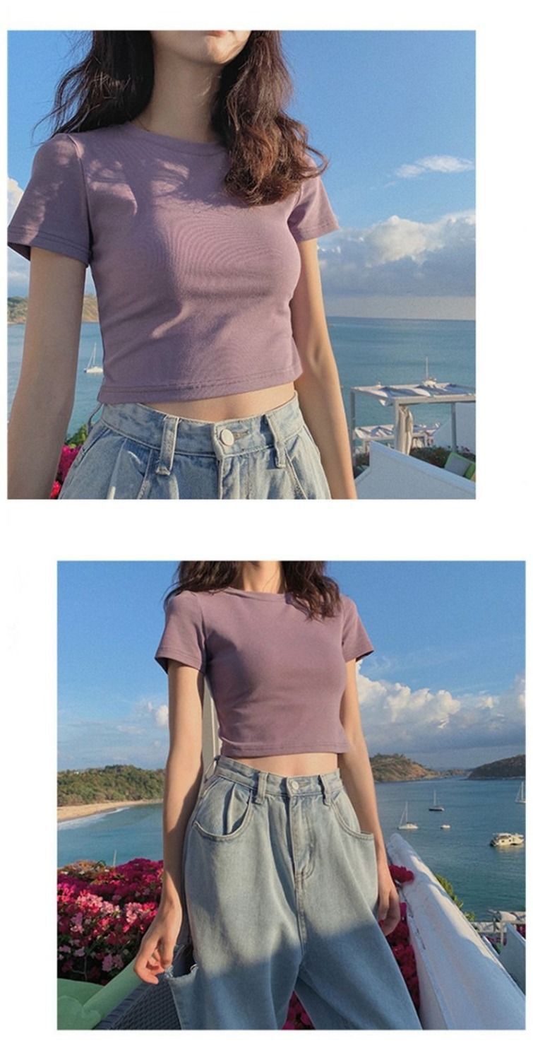 Candy Colors Slim Fit T-Shirt