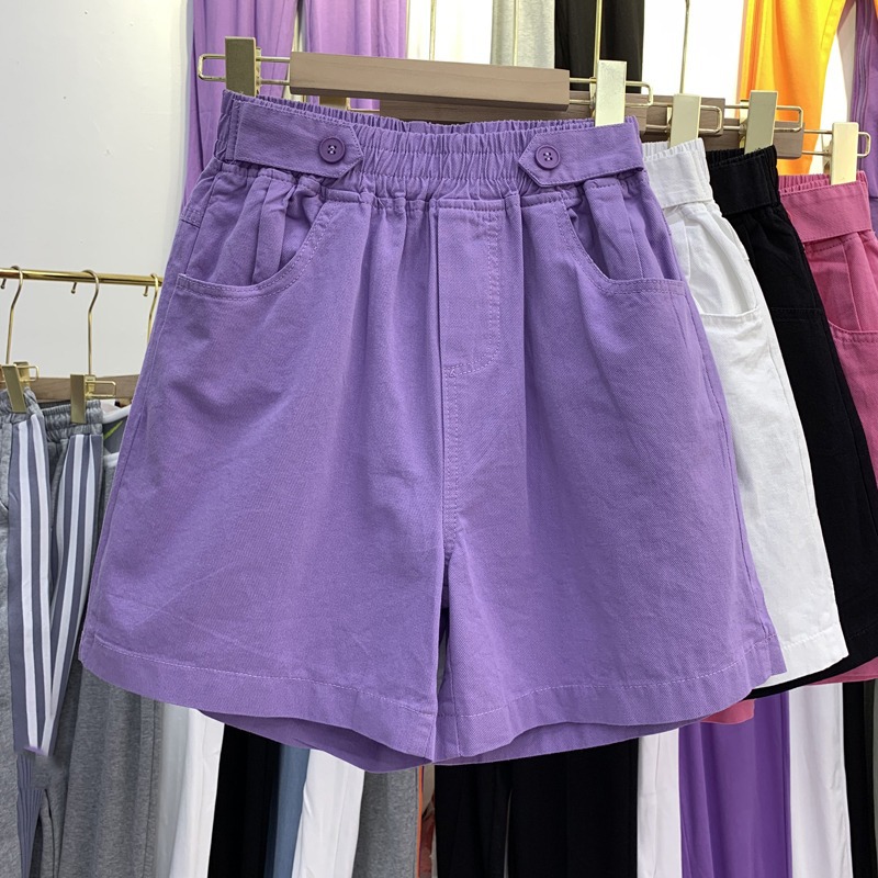 Hong Kong Style Wide Leg Shorts