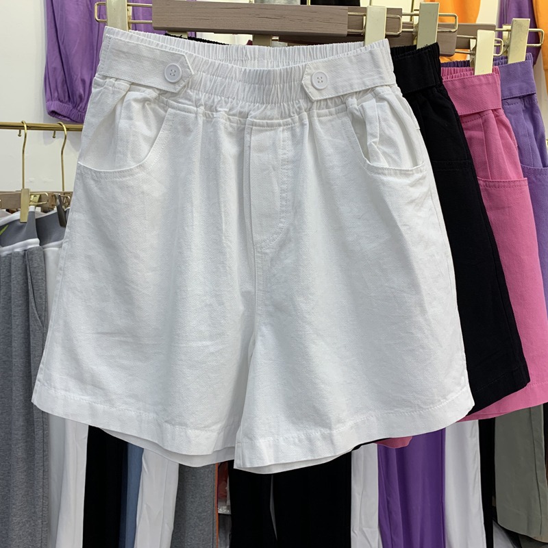 Hong Kong Style Wide Leg Shorts