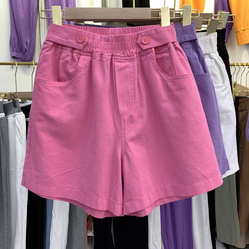 Hong Kong Style Wide Leg Shorts