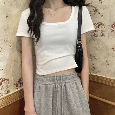 Summer Plain T-shirt Slim Fit