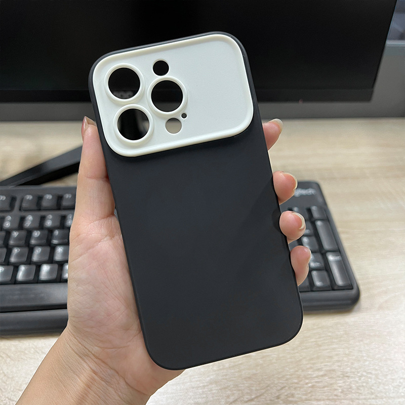 Suitable for iPhone15ProMax anti-fall Apple 13 protective cover 12 contrast sunroof 14 frosted shell XR wholesale