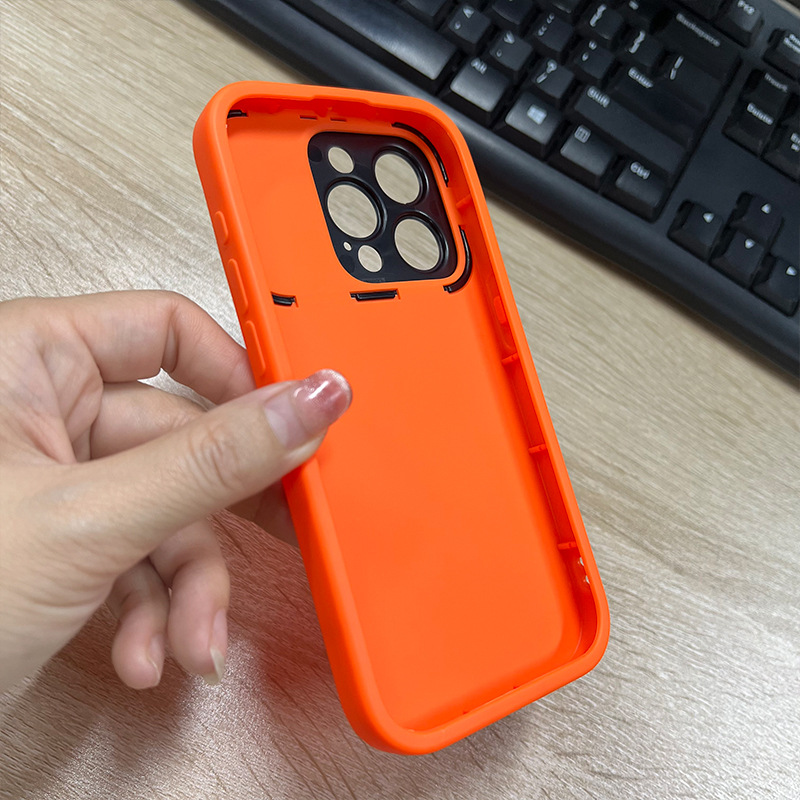 Suitable for iPhone15ProMax anti-fall Apple 13 protective cover 12 contrast sunroof 14 frosted shell XR wholesale