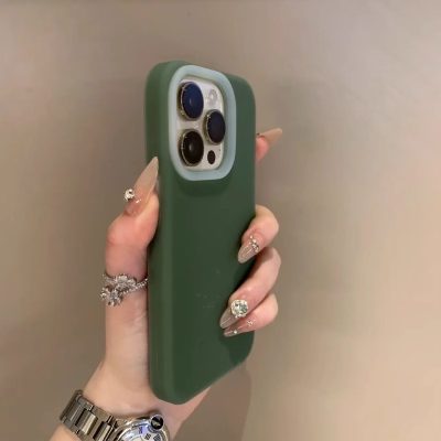 Summer Jelly Color iPhone15promax Phone Case Liquid Silicone Apple 14 All-inclusive Drop-Resistant for Men and Women