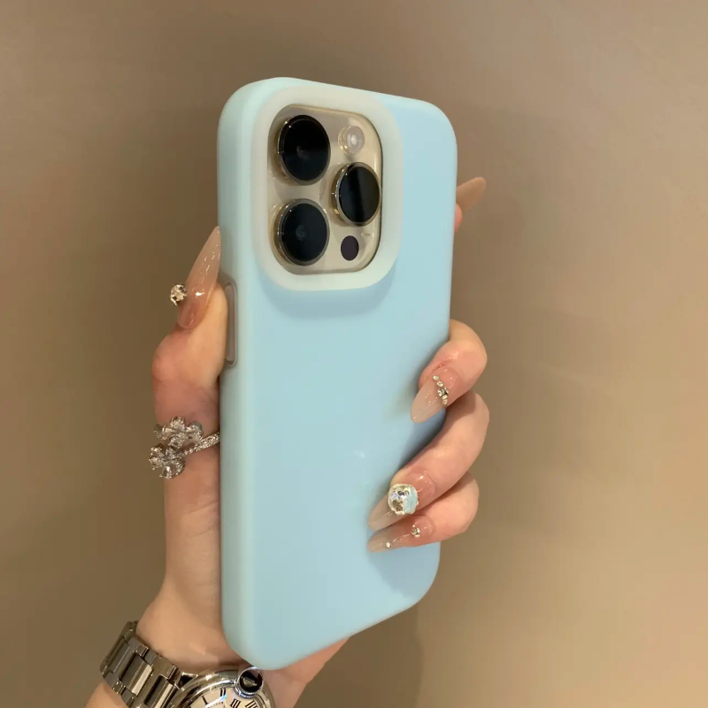 Summer Jelly Color iPhone15promax Phone Case Liquid Silicone Apple 14 All-inclusive Drop-Resistant for Men and Women