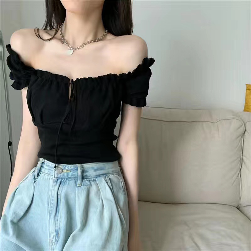 Chic Off-Shoulder Summer Top