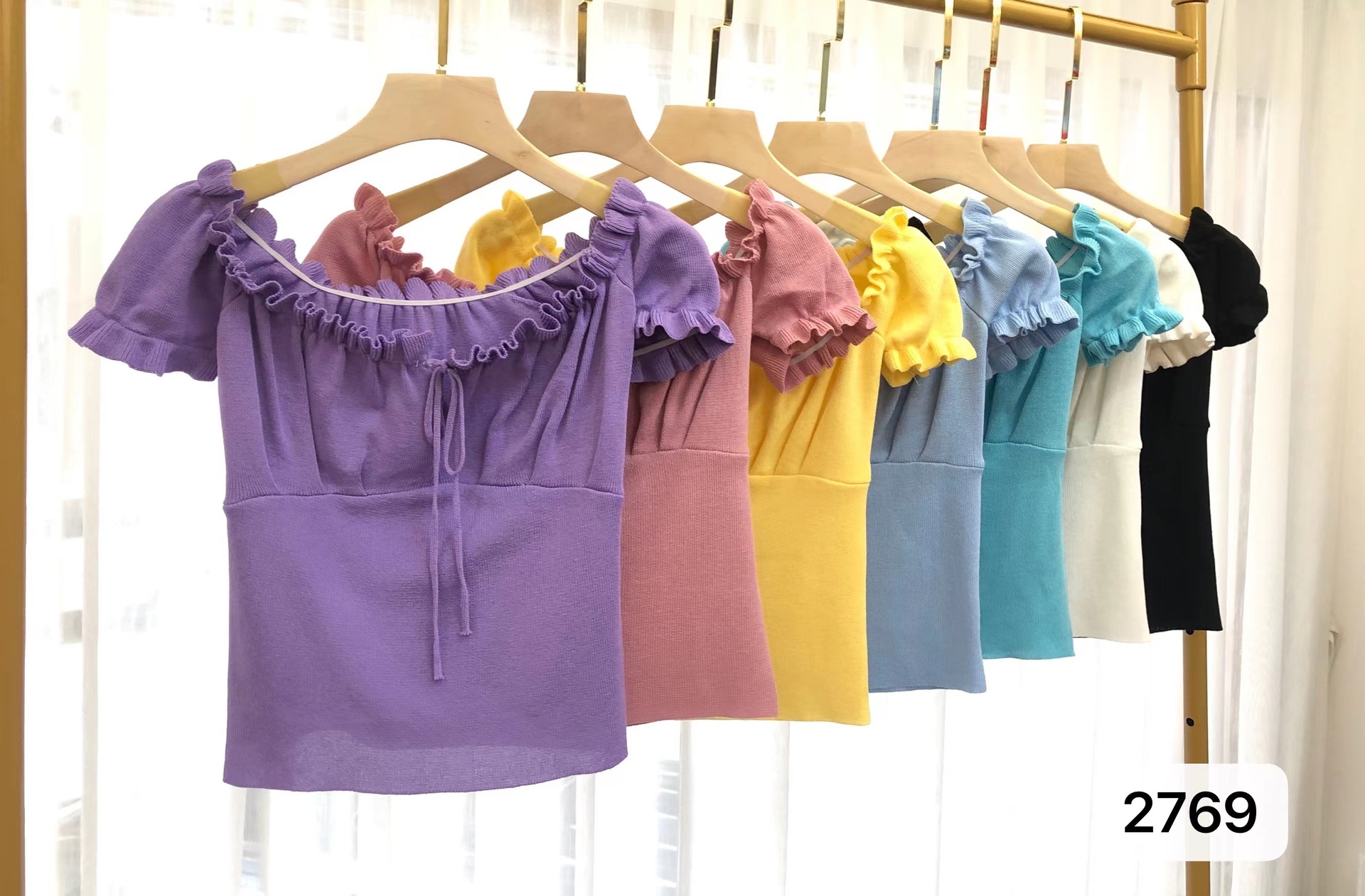 Chic Off-Shoulder Summer Top