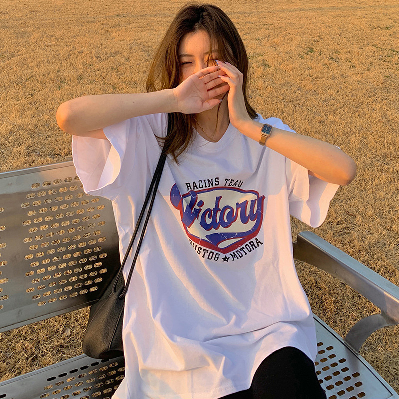 Chic Oversized Short Sleeve T-Shirt