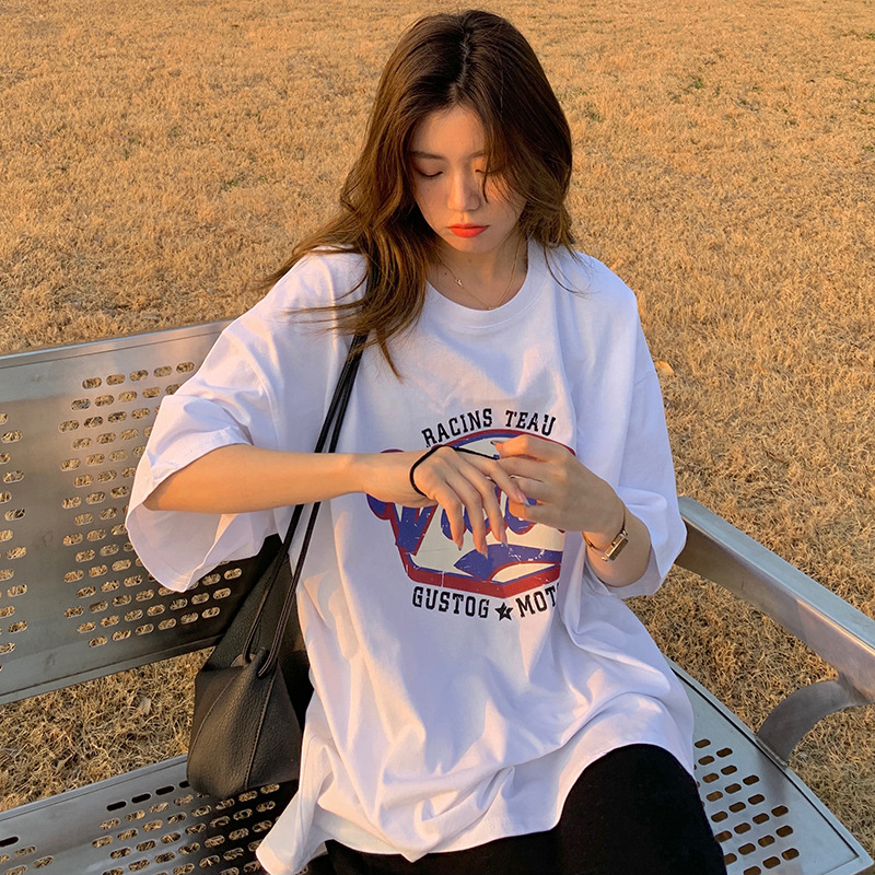 Chic Oversized Short Sleeve T-Shirt