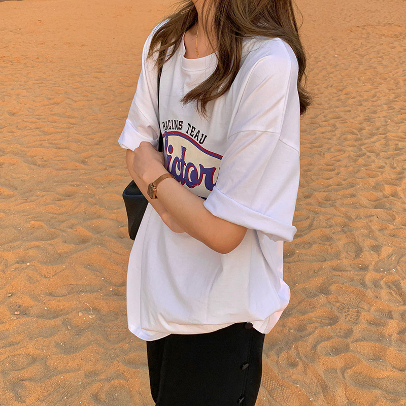 Chic Oversized Short Sleeve T-Shirt