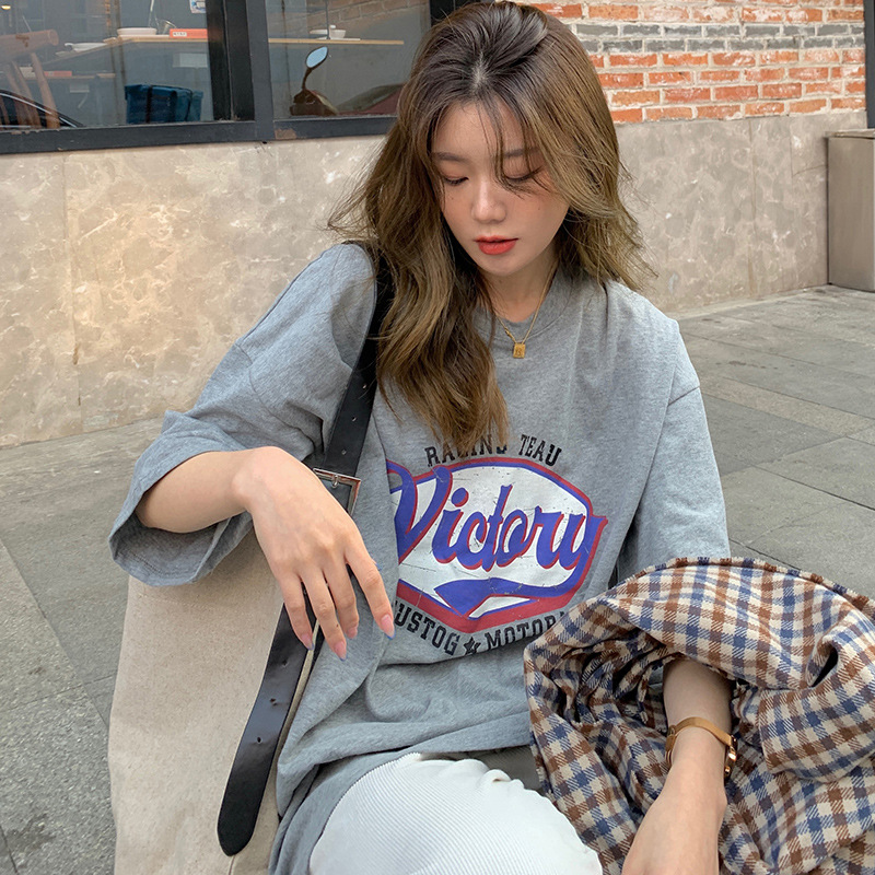 Chic Oversized Short Sleeve T-Shirt