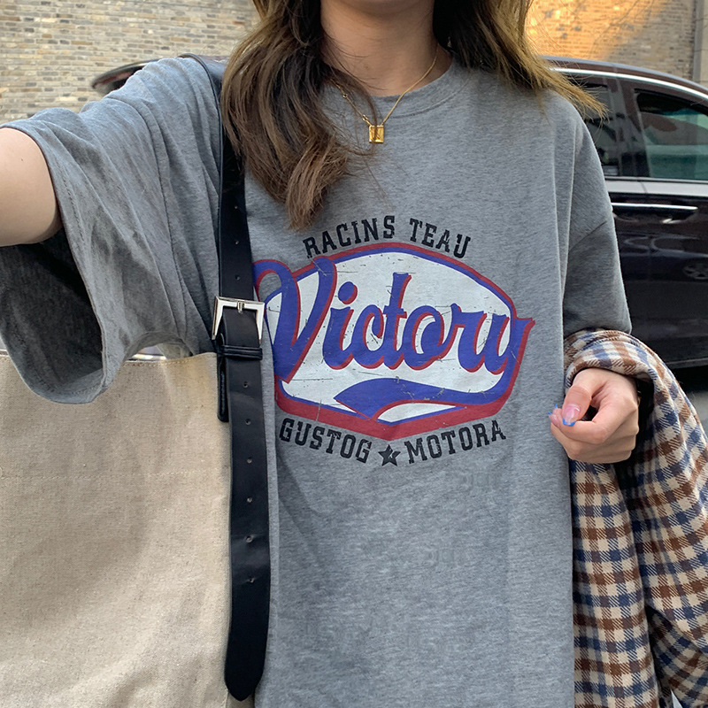 Chic Oversized Short Sleeve T-Shirt