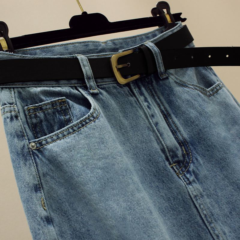 Vintage High-Waist A-Line Skirt